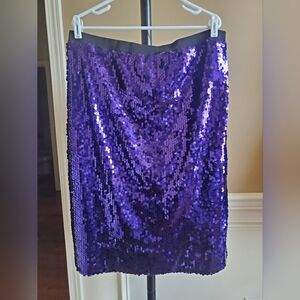Eloquii Sequin skirt
